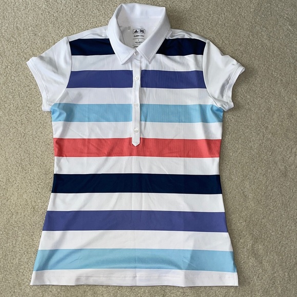 Adidas ClimaCool Golf shirt with capped sleeves - Picture 1 of 5